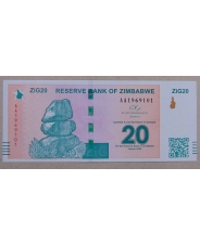 Зимбабве 20 зиг 2024 UNC. арт. 5545